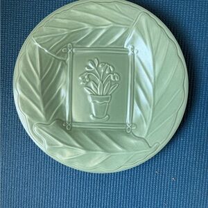 Pfaltzgraff Matte Sage Green Salad Plate